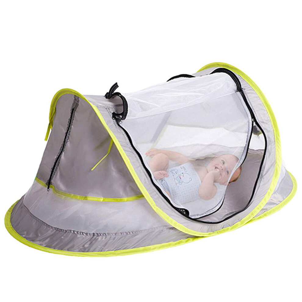 Baby Beach Tent,Baby Beach Pop Up Tent, Upf 50+ Sun Shade Baby Tent, Baby Tent With Mosquito Net, Sun Shelter Compatible With Girls Boys, Be 3564946429457