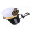 Καπέλο Καπετάνιου για Κατοικίδια Sailors Sea Captain Λευκό Καπέλο Καπετάνιου Σκύ 1