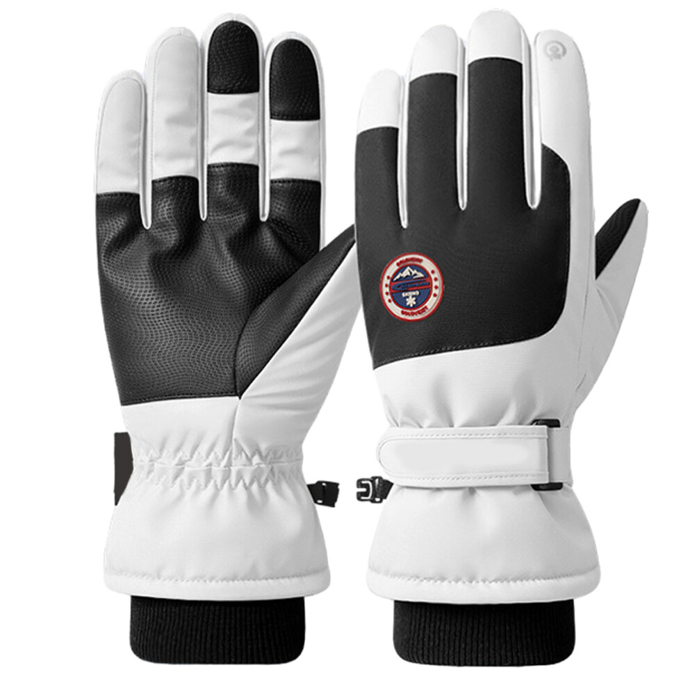 Ski Gloves Winter Snowboard Snow Gloves Women Warm Fleece Touchscreen Gloves Anti-Slip 3564946425817