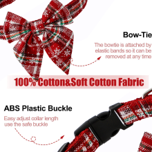 Designs Holiday Christmas Festival Dog Collars, Collar Covers