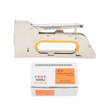Manual Staple Gun Compatible with Furniture, All-Steel Construction, Ergonomic Handle & Recoilless Mechanism, Perfect Compatible with Uphols