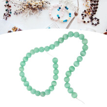 Diy Jewelry Creations, Compact And Lightweight: Natural Stone Beads With Green Aventurine Compatible with Jewelry Making And Home Decor, Smo
