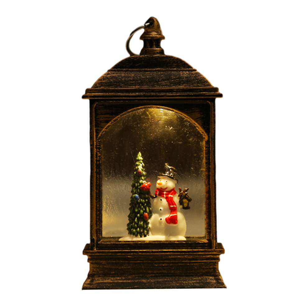Snow Globe, Snow Globe Lantern, Santa Reindeer Boy Snowman Musical Decoration Gift 3564946430316