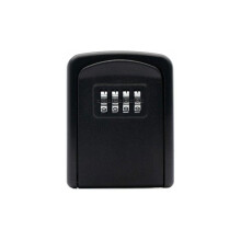 Resettable Code Key Lock Box, Aluminum Alloy Construction Compatible with Long-lasting Durability, Waterproof and Rustproof Compatible with