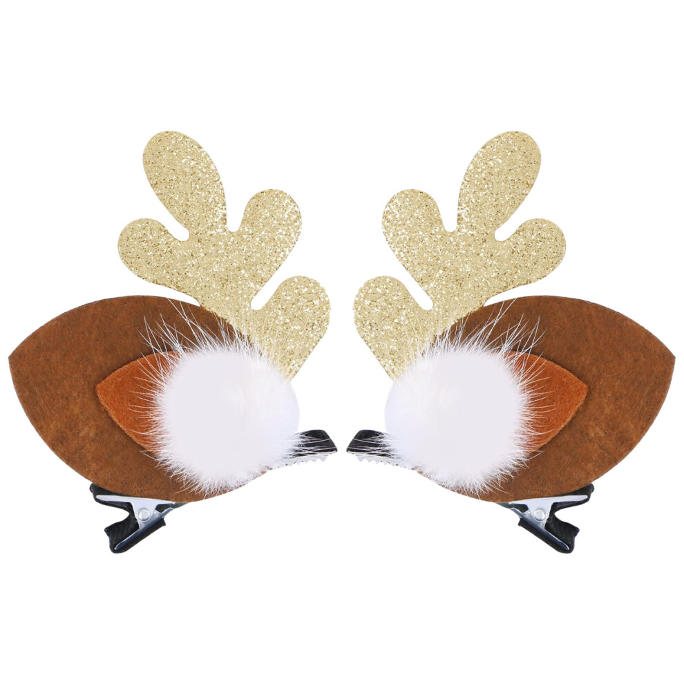 Hairpin With Antlers - Hairpin And Christmas Reindeer Accessories 3564946427118