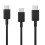 3pcs charging cable-25W dual Type-C black [2 meters] 1