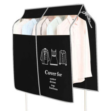 Dustproof Clothes Rack Cover Expandable Hanging Closet Cover Shoulder Dust Cover Clothes Protector Compatible with Coats Suits Dresses