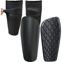 Soccer Shin Guards, Optimized Insert Pocket Design Compatible with Enhanced Stability And Protection, Breathable Material And Ergonomic Fit