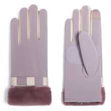 Winter Gloves Compatible with Women Cold Weather Touchscreen Texting Gloves - Warm & Thermal Gloves Windproof