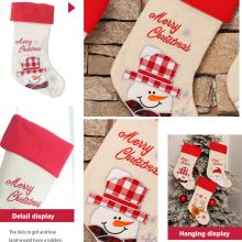 Christmas Stocking ,Christmas Decoration Hangings Arrangemen