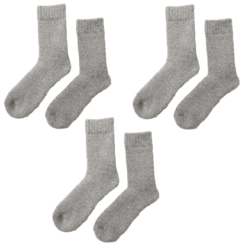 3 Pairs Of Fall And Winter Warm Socks Mid-Calf Socks Padded And Thickened Warm Terry Socks 3564946428474