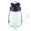 150ML γυάλινα βάζα πολλαπλών χρήσεων με υλικό υψηλής ποιότητας, ευρύ στόμι 2