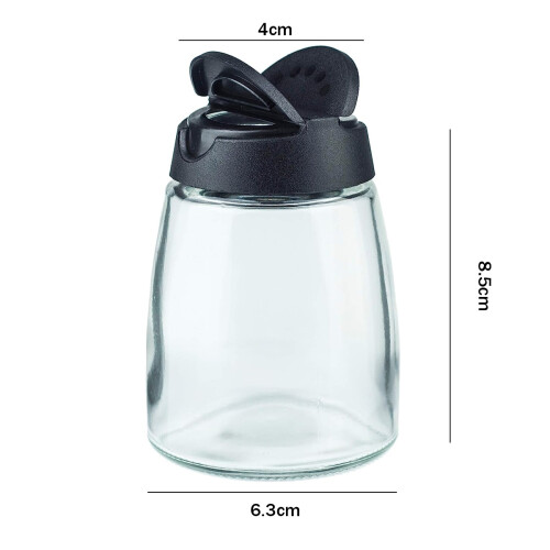 150ML γυάλινα βάζα πολλαπλών χρήσεων με υλικό υψηλής ποιότητας, ευρύ στόμι 1