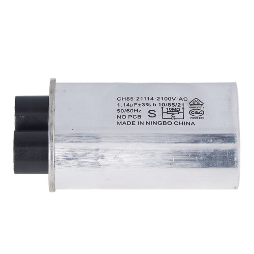 Capacitor de alta tensão, compatível com micro-ondas, com terminais de conexão rápida e design de terminal padrão. Capacitor de micro-ondas 2