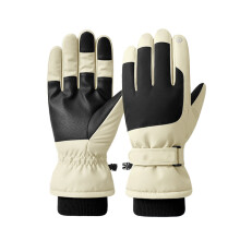 Winter Ski Gloves, Waterproof Touchscreen Snowboard Gloves, Warm Gloves Compatible with Skiing Running Cycling