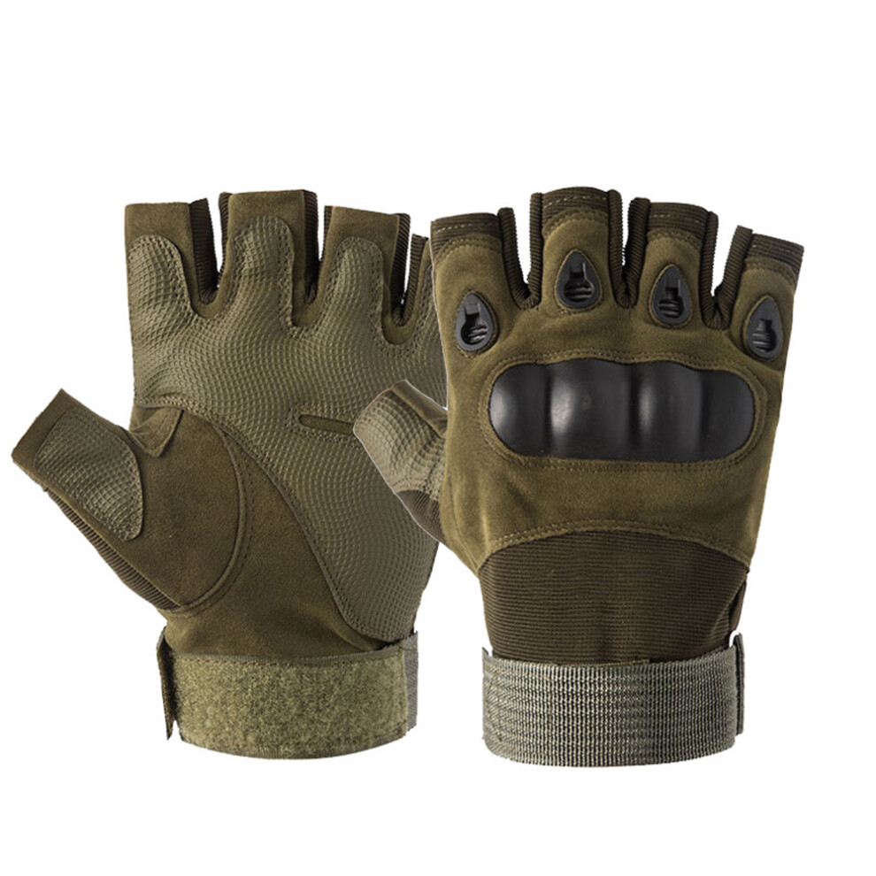 Tactics Fingerless Gloves Motorcycle Riding Mountaineering Hiking Hunting Gloves 3564946433362