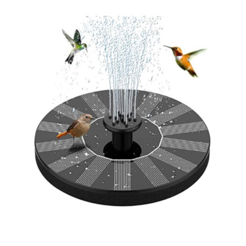 BAONUOR Solar Springbrunnen 2021 Upgrade, Solar Teichpumpe mit 1