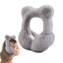 Winter Earmuffs Girl Cute bear ear muffs autumn and winter ear warm bag foldable ear cover