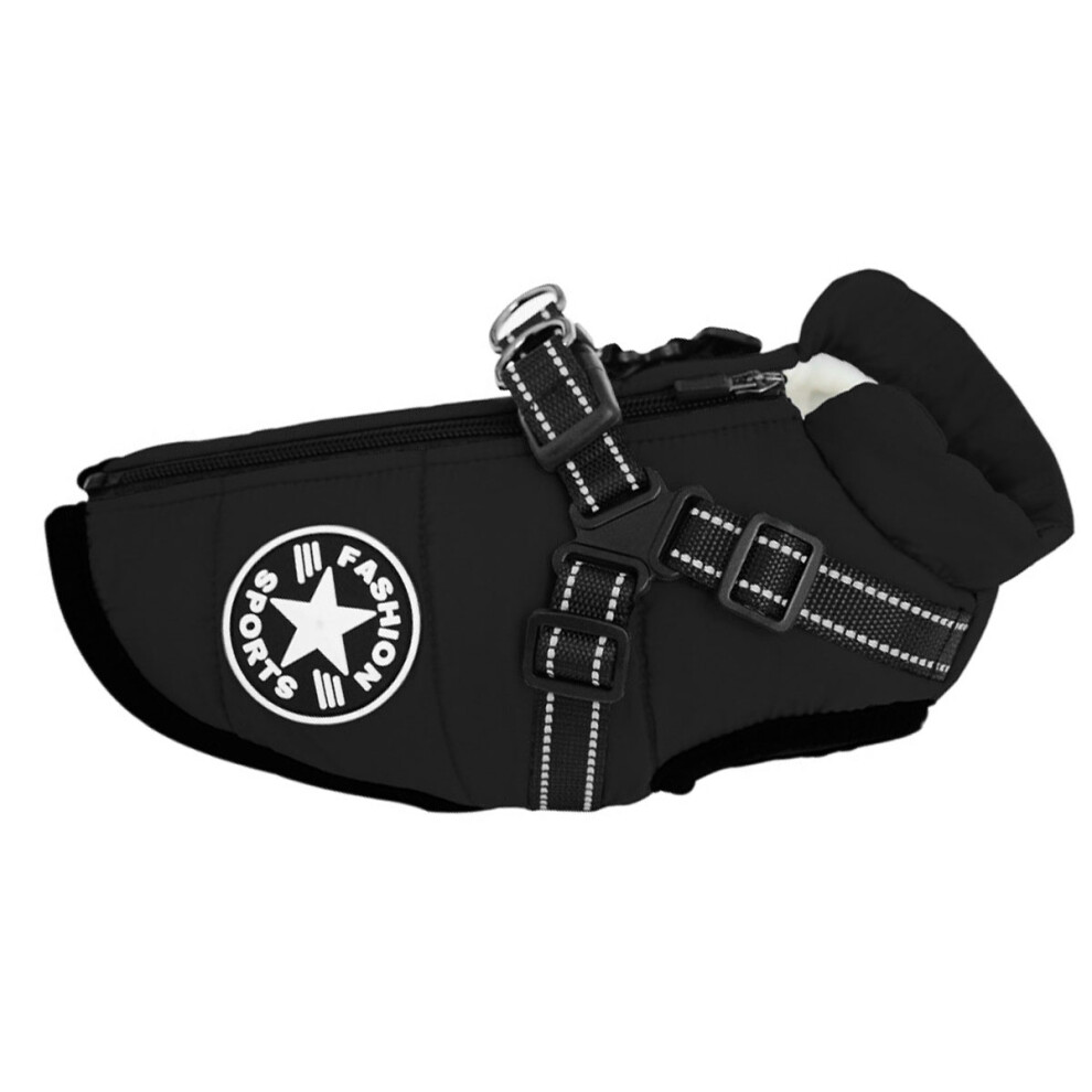 Pet Warm Jacket Small Dog Vest Harness Puppy Winter Outfit Cold Weather Coat 3564946443064