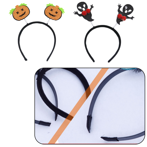 Halloween Spider Ghost Pumpkin Hair Hoop Devil Headband 2