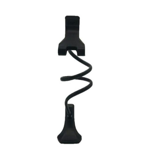 Suporte flexível para celular com clipe ajustável, compatível com visualização em modo mãos-livres. 1