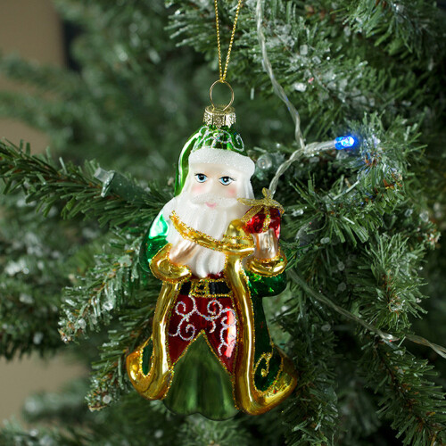 Christmas Jesus Glass Ornament for Tree 2