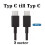 3pcs charging cable-25W dual Type-C black [2 meters] 5