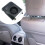 Car Seat Fan USB Powered Headrest Cooling Fan with ThreeSpeed Airflow Control, Universal Black 2