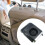 Car Seat Fan USB Powered Headrest Cooling Fan with ThreeSpeed Airflow Control, Universal Black 3