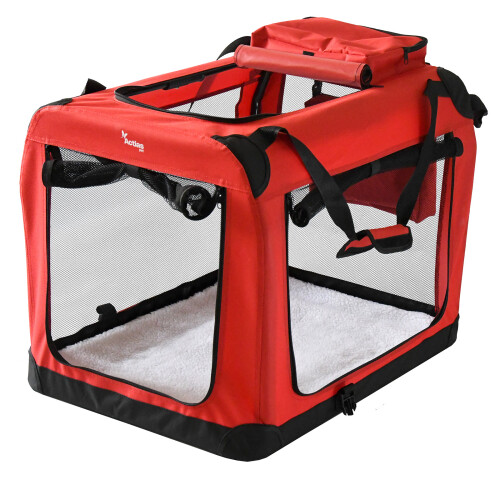Actiaspet Fabric Pet Carrier Red X-Large