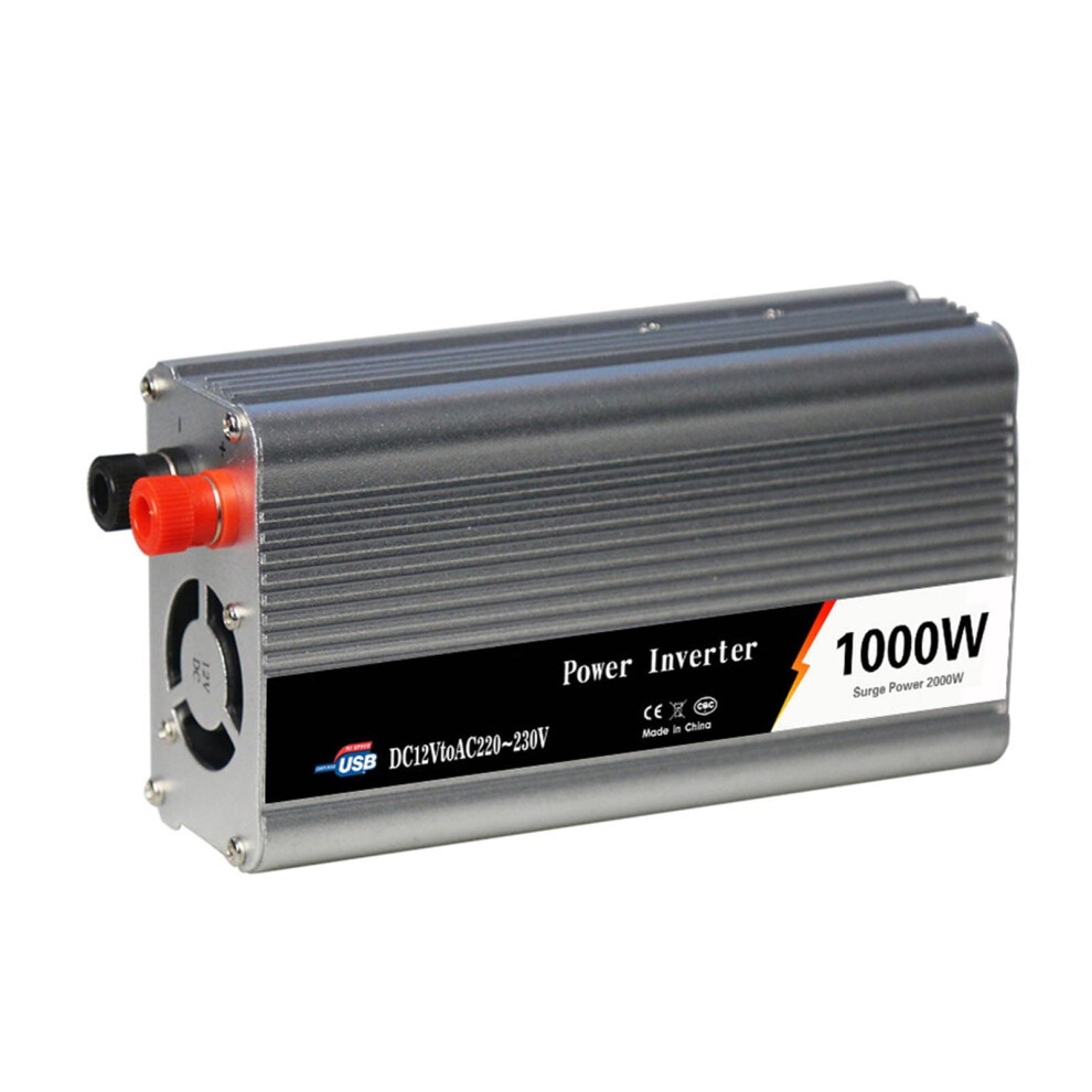 2000W Pure Sine Wave Car Power Inverter 12V Dc To 110V/220V Ac With Fast Charging And Overload Protection 9330225488026
