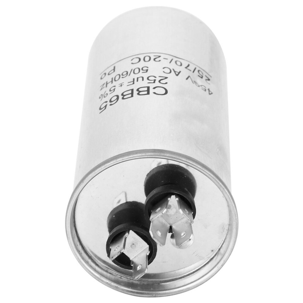 Cbb65 25Uf 450V Aluminum Shell Round Capacitor 5031393746553