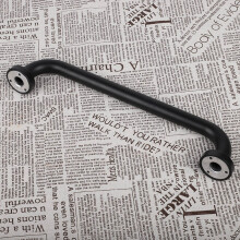Space Aluminum Grab Bar 661 lb 40x5x5 cm Black