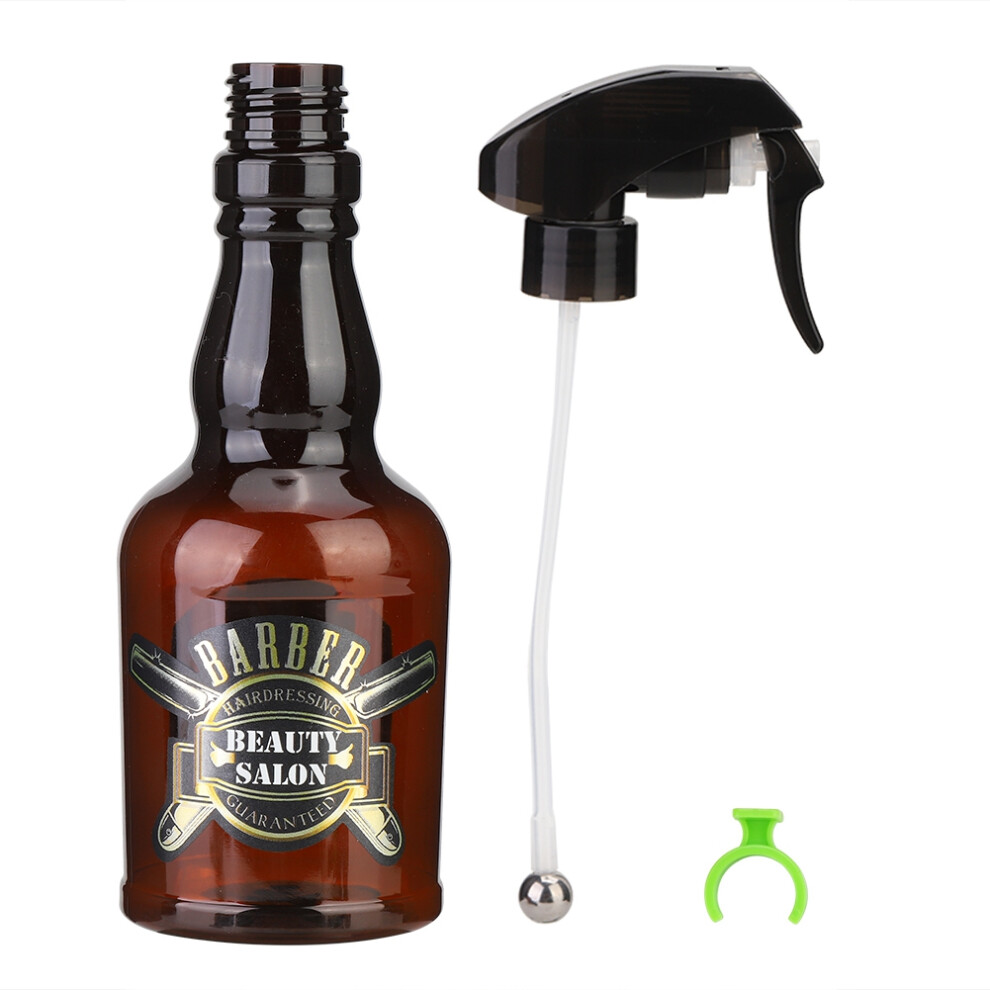 Unisex Brown Refillable 280Ml Spray Bottle In Vintage For Barbers Hair Tools