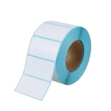 2x1 Direct Thermal Labels Roll, White Ink TearResistant Address and Barcode Stickers