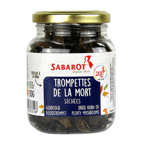 Funghi Secchi Sabarot Trompetti Neri 30g