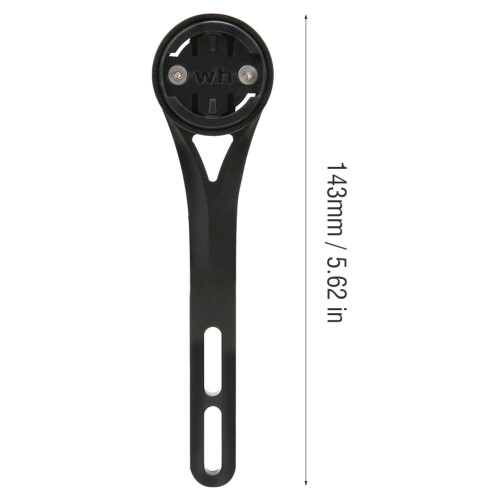 Robuste Computerhalterung für WAHOO schwarz 143mm