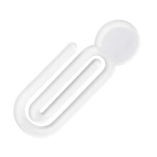 100 Pieces Creative Paper Clips Vibrant Color-small round