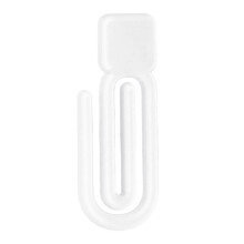 Pack Of 100 Paper Clip Book Sealing Clip Acrylic-small square