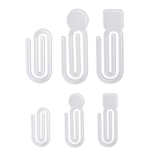 100 Pieces Creative Paper Clips Vibrant Color-small round 1