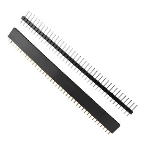 10Pair 2.54mm Straight Needle Connectors Breakaway PCB Board Pin