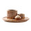 Multipurpose Ceramics Ashes Catchers Set for-Spotted white 1
