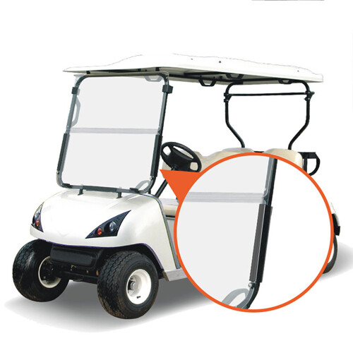 Modern Stylish Golf Cart Windshield Clamps Boosts-short 1 pc 2