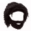 Handmade Acrylic Beard Wig Cap For Comfortable Fit And-brown 1