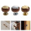Solid Brass Wood Cabinet Knobs for Wardrobe Cabinet-copper 3