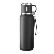 Premium Insulated Nonrust Steel Bottles Large Size-600ml Black