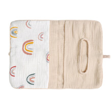 Secure Hanging Cotton Organizer for Crib No Tools Needed-A06