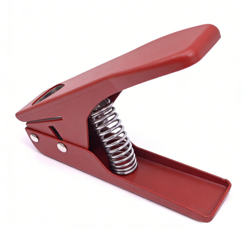 Guitar Pick Maker for Hand Making Guitar Plectrums Guitar-Red