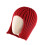 Unique Style Hat Having Knit Wig and Earflaps for Warm Days-Red 1