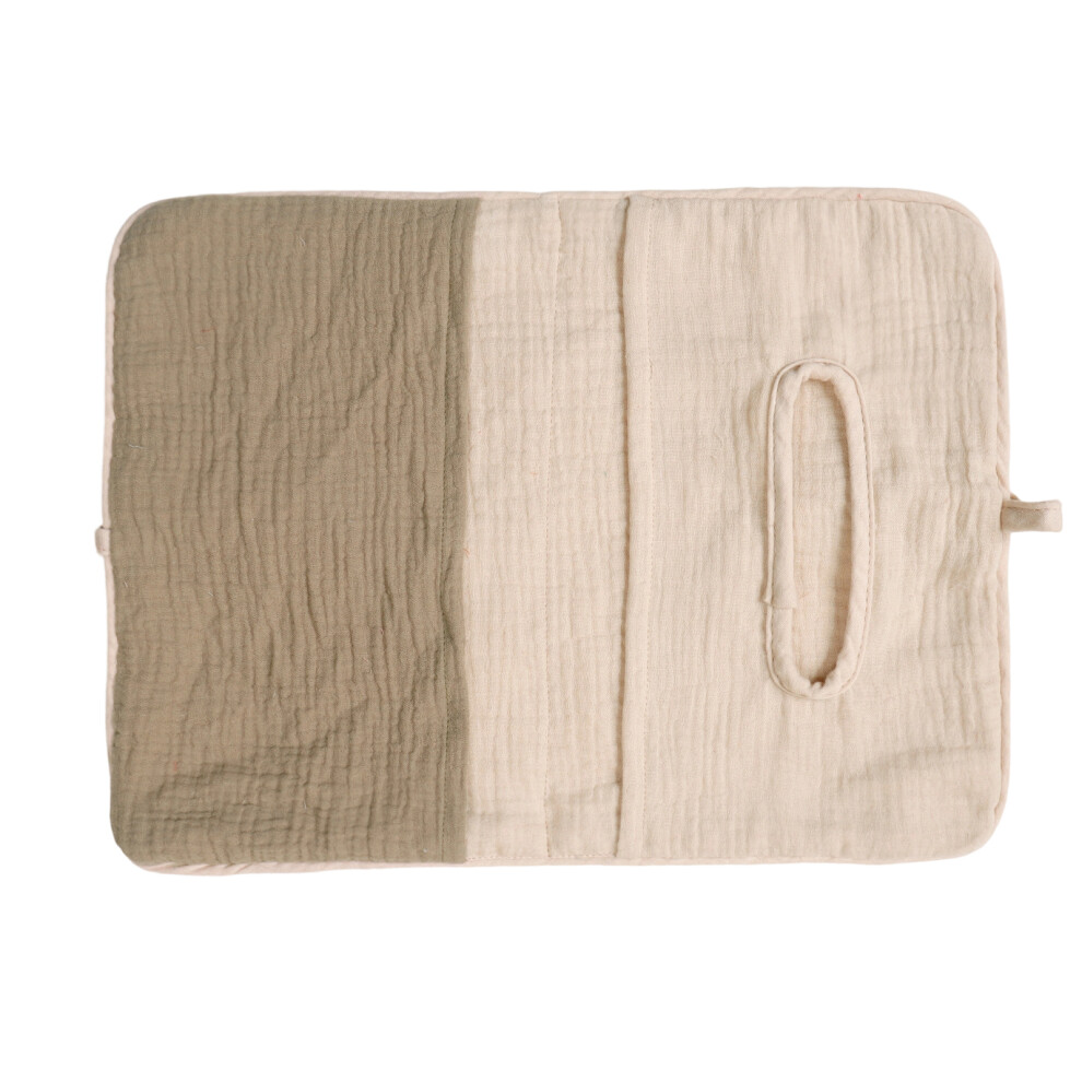Organizer Bag for Infant Crib Storage of Diapers and Baby-A15
